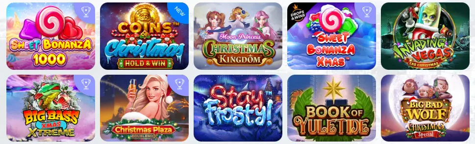 Tous les jeux ECLIPSE CASINO