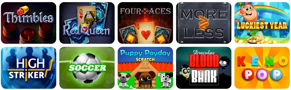Jeux en ligne ECLIPSE CASINO