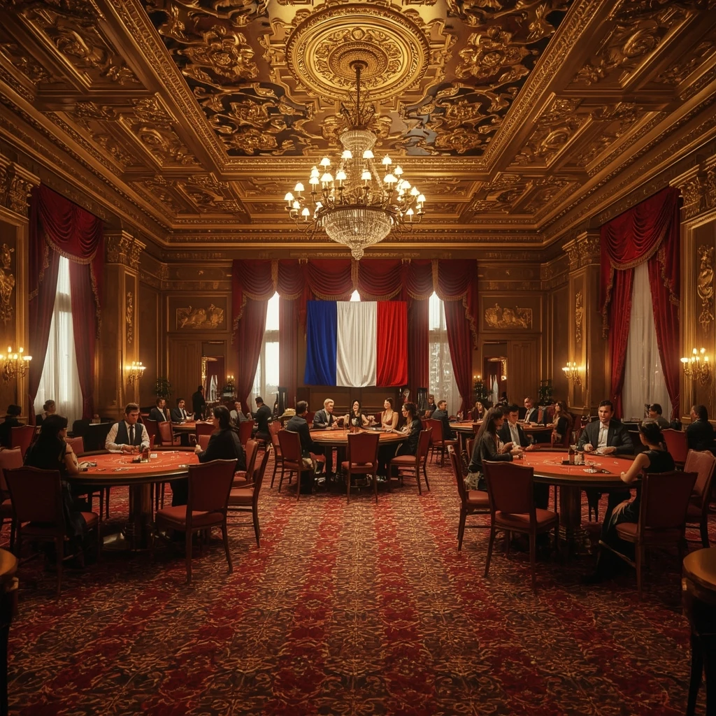Le casino et le drapeau français ECLIPSE CASINO